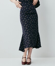 【美品】 デイシー フラワーチュール タイトスカート ロング DEICY（デイシー）の「フラワーチュールタイトスカート
