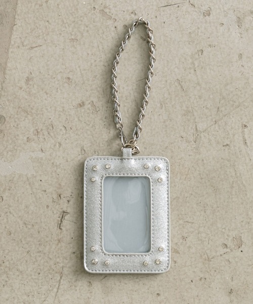 OLIVE des OLIVE(オリーブデオリーブ)の「Aimerianejoie Chezilトレカケース 1032200130(その他雑貨・レディース・ブラック/ピンク/シルバー・FREE)」の3枚目の写真