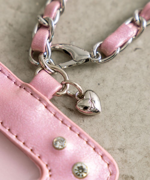 OLIVE des OLIVE(オリーブデオリーブ)の「Aimerianejoie Chezilトレカケース 1032200130(その他雑貨・レディース・ブラック/ピンク/シルバー・FREE)」の10枚目の写真