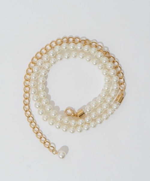 flower（フラワー）の「パーリーベルト（ベルト・レディース・ホワイト・FREE）」の15枚目の写真