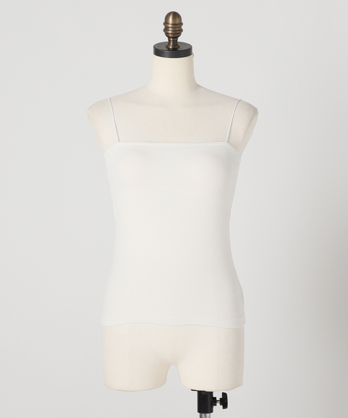 plage（プラージュ）の「middle top（その他アンダーウェア/インナー・レディース・ブラック/グレー/ホワイト・FREE）」の2枚目の写真