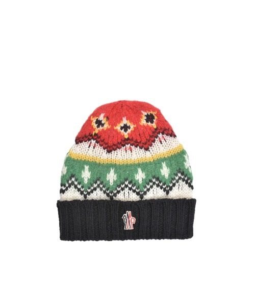 MONCLER(モンクレール)の「HAT(ニットキャップ/ビーニー・メンズ・ホワイト/イエロー・ONE SIZE)」の1枚目の写真
