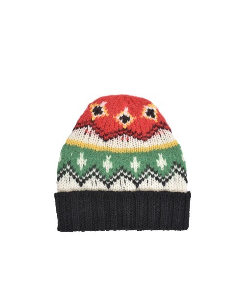 MONCLER(モンクレール)の「HAT(ニットキャップ/ビーニー・メンズ・ホワイト/イエロー・ONE SIZE)」の4枚目の写真