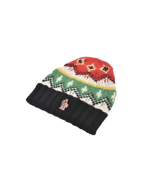 MONCLER(モンクレール)の「HAT(ニットキャップ/ビーニー・メンズ・ホワイト/イエロー・ONE SIZE)」の5枚目の写真