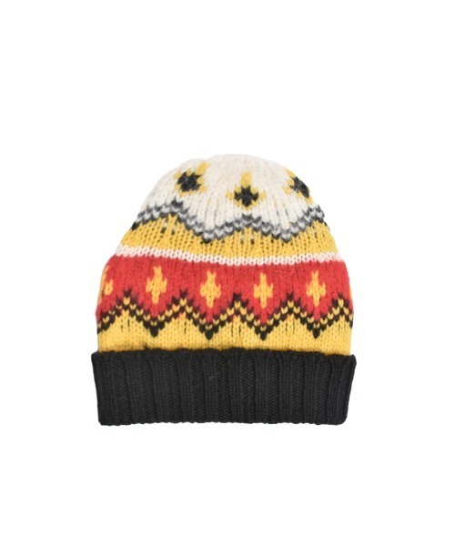 MONCLER(モンクレール)の「HAT(ニットキャップ/ビーニー・メンズ・ホワイト/イエロー・ONE SIZE)」の6枚目の写真