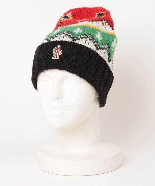 MONCLER(モンクレール)の「HAT(ニットキャップ/ビーニー・メンズ・ホワイト/イエロー・ONE SIZE)」の8枚目の写真