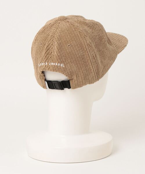 BANKS(バンクス)の「CAP/BANKS(バンクス)オリジナル刺繍ロゴ入りフラットバイザーキャップ(キャップ・メンズ・ブラウン・FREE)」の2枚目の写真