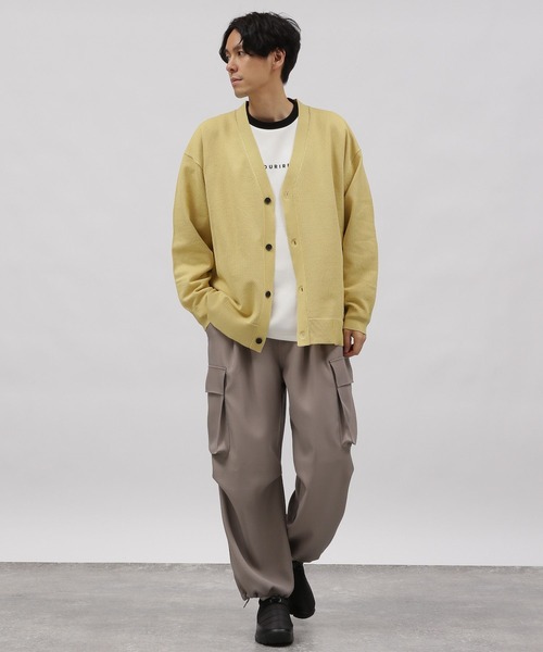 LAKOLE（ラコレ）の「AIRPEカーディガン / 996721（カーディガン/ボレロ・メンズ・ブルーグリーン/イエロー/ブラック/ライトブルー/ライトグレー・LARGE/MEDIUM/X-LARGE）」の12枚目の写真