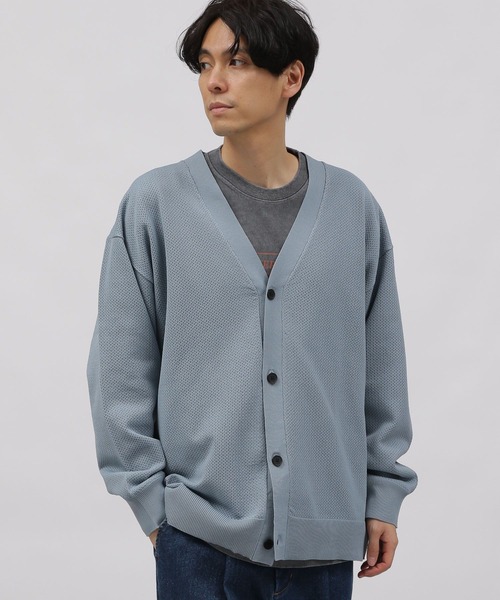 LAKOLE（ラコレ）の「AIRPEカーディガン / 996721（カーディガン/ボレロ・メンズ・ブルーグリーン/イエロー/ブラック/ライトブルー/ライトグレー・LARGE/MEDIUM/X-LARGE）」の10枚目の写真