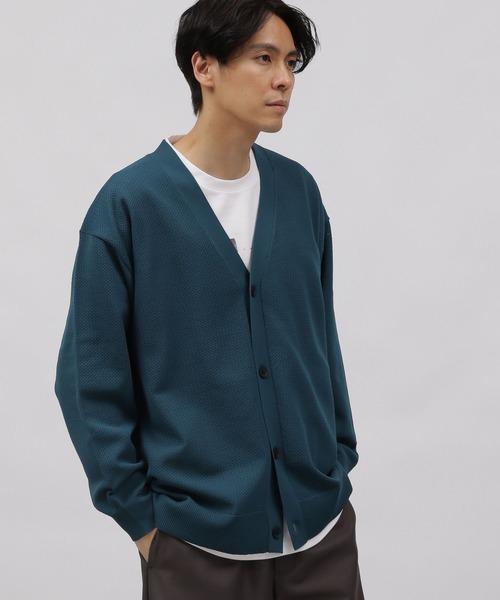 LAKOLE（ラコレ）の「AIRPEカーディガン / 996721（カーディガン/ボレロ・メンズ・ブルーグリーン/イエロー/ブラック/ライトブルー/ライトグレー・LARGE/MEDIUM/X-LARGE）」の11枚目の写真