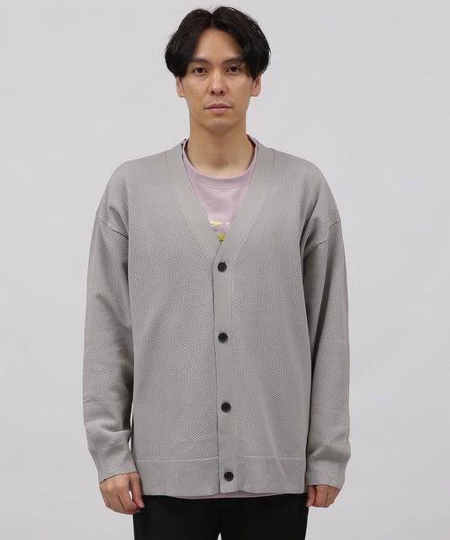 LAKOLE（ラコレ）の「AIRPEカーディガン / 996721（カーディガン/ボレロ・メンズ・ブルーグリーン/イエロー/ブラック/ライトブルー/ライトグレー・LARGE/MEDIUM/X-LARGE）」の14枚目の写真