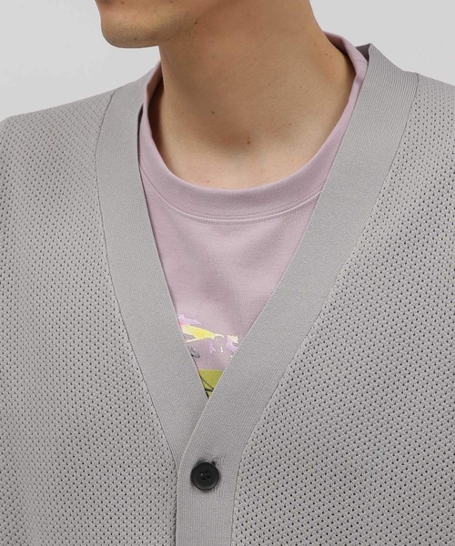 LAKOLE（ラコレ）の「AIRPEカーディガン / 996721（カーディガン/ボレロ・メンズ・ブルーグリーン/イエロー/ブラック/ライトブルー/ライトグレー・LARGE/MEDIUM/X-LARGE）」の17枚目の写真