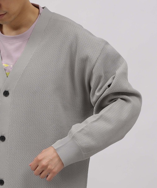 LAKOLE（ラコレ）の「AIRPEカーディガン / 996721（カーディガン/ボレロ・メンズ・ブルーグリーン/イエロー/ブラック/ライトブルー/ライトグレー・LARGE/MEDIUM/X-LARGE）」の18枚目の写真