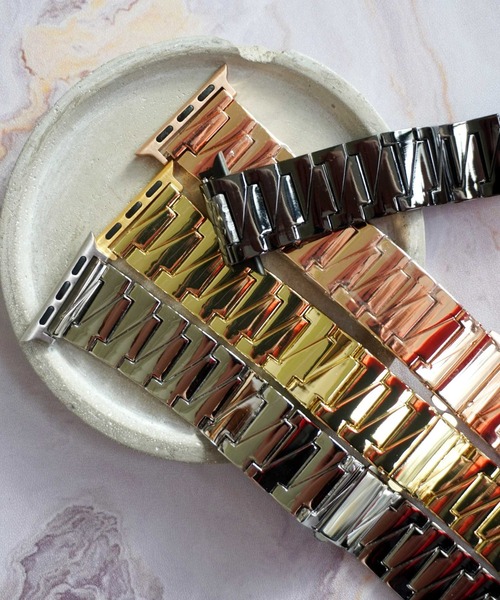 Port(ポート)の「シンプル メタル デザイン Apple Watch Band / アップルウォッチバンド #_(デジタル腕時計・レディース・ピンクゴールド/ゴールド/シルバー/ブラック・A/B)」の5枚目の写真