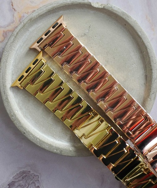Port(ポート)の「シンプル メタル デザイン Apple Watch Band / アップルウォッチバンド #_(デジタル腕時計・レディース・ピンクゴールド/ゴールド/シルバー/ブラック・A/B)」の7枚目の写真