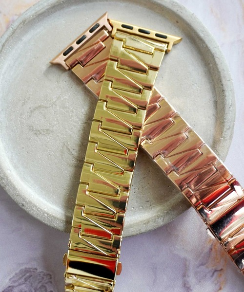 Port(ポート)の「シンプル メタル デザイン Apple Watch Band / アップルウォッチバンド #_(デジタル腕時計・レディース・ピンクゴールド/ゴールド/シルバー/ブラック・A/B)」の14枚目の写真
