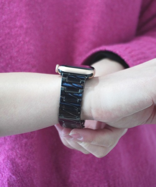 Port(ポート)の「シンプル メタル デザイン Apple Watch Band / アップルウォッチバンド #_(デジタル腕時計・レディース・ピンクゴールド/ゴールド/シルバー/ブラック・A/B)」の17枚目の写真