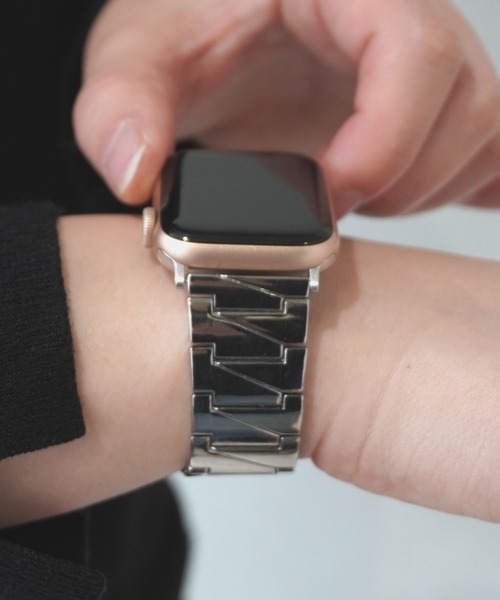 Port(ポート)の「シンプル メタル デザイン Apple Watch Band / アップルウォッチバンド #_(デジタル腕時計・レディース・ピンクゴールド/ゴールド/シルバー/ブラック・A/B)」の21枚目の写真