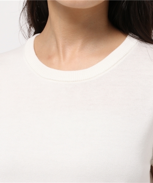 Kastane（カスタネ）の「裾スリットプルオーバー（ニット/セーター・レディース・グリーン/オフホワイト/レッド/ブラック・FREE）」の8枚目の写真