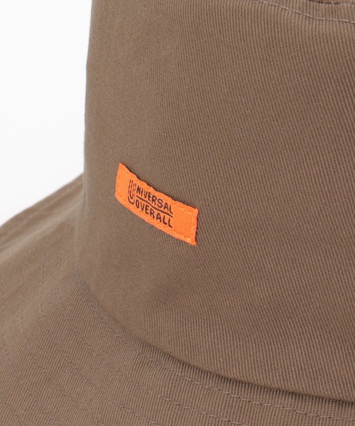 UNIVERSAL OVERALL（ユニバーサルオーバーオール）の「UNIVERSAL OVERALL ユニバーサルオーバーオール ツイルバケットハット（ハット・メンズ・ブラック/モカ・FREE）」の8枚目の写真
