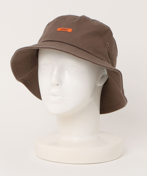 UNIVERSAL OVERALL（ユニバーサルオーバーオール）の「UNIVERSAL OVERALL ユニバーサルオーバーオール ツイルバケットハット（ハット・メンズ・ブラック/モカ・FREE）」の13枚目の写真