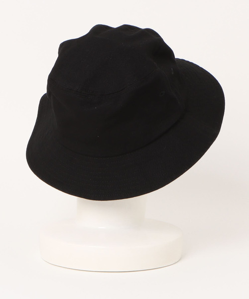 UNIVERSAL OVERALL（ユニバーサルオーバーオール）の「UNIVERSAL OVERALL ユニバーサルオーバーオール ツイルバケットハット（ハット・メンズ・ブラック/モカ・FREE）」の15枚目の写真