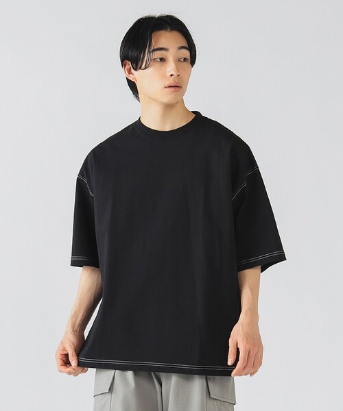 ステッチ 配色 オーバー Tシャツ（Tシャツ/カットソー）｜BEAMS