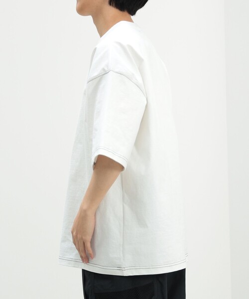 ステッチ 配色 オーバー Tシャツ（Tシャツ/カットソー）｜BEAMS