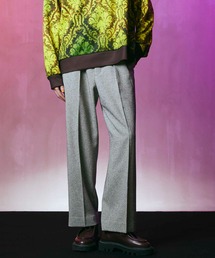 《UNISEX》【LIMITED EDITION】Dress-Over One-Tuck Wide Straight Pants/ドレスオーバーワンタックワイドストレートパンツ【MAISON SPECIAL/メゾンスペシャル】■セットアップ対応■