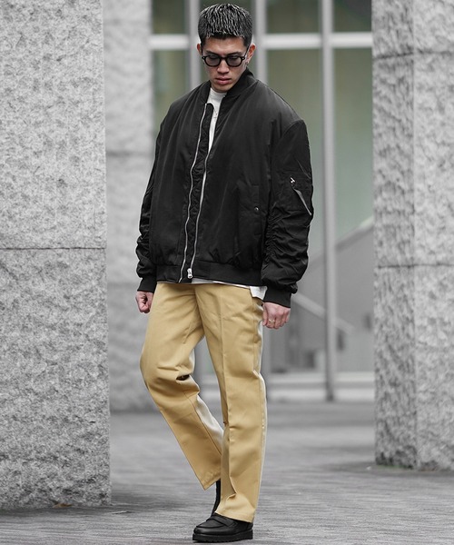 スーパーBIGシルエット中綿MA-1 メンズ ブルゾン ジャケット 秋服 冬服