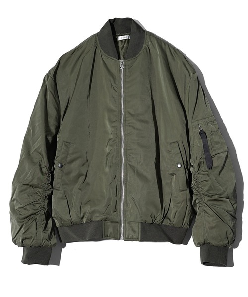 セール】スーパーBIGシルエット中綿MA-1 メンズ ブルゾン ジャケット