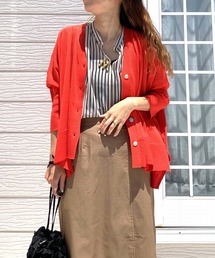 Q | 接触冷感ボックスカーデ(カーディガン/ボレロ)