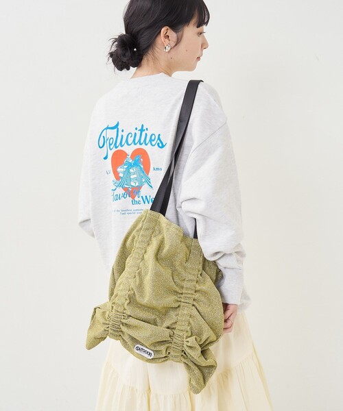 FREAK'S STORE(フリークスストア)の「OUTDOOR PRODUCTS × FREAK'S STORE/アウトドアプロダクツ 別注 ラメギャザー 2wayバッグ(トートバッグ・レディース・ゴールド/シルバー/サックスブルー/ブラック・ONE SIZE)」の16枚目の写真