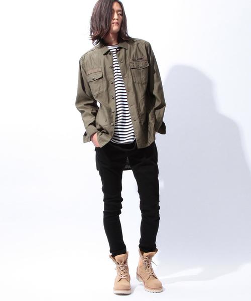 MONKEY TIME（モンキータイム）の「＜monkey time＞∴ ジェギンスデニムパンツ◆（デニムパンツ・メンズ・ブラック/ライトブルー・X-LARGE/LARGE/MEDIUM/SMALL）」の6枚目の写真