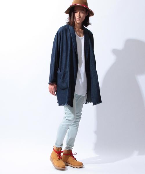 MONKEY TIME（モンキータイム）の「＜monkey time＞∴ ジェギンスデニムパンツ◆（デニムパンツ・メンズ・ブラック/ライトブルー・X-LARGE/LARGE/MEDIUM/SMALL）」の10枚目の写真