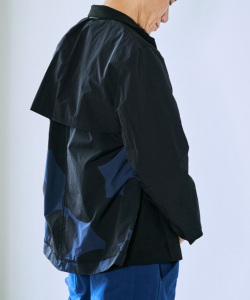 OPULENCE（オーピュレンス）の「リバーシブルジャケット（テーラードジャケット・メンズ・カーキ/ブラック・FREE）」の2枚目の写真