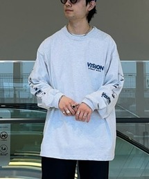 VISION STREET WEAR | 【VISION STREET 】別注袖ゴーストプリントロンT(Tシャツ/カットソー)