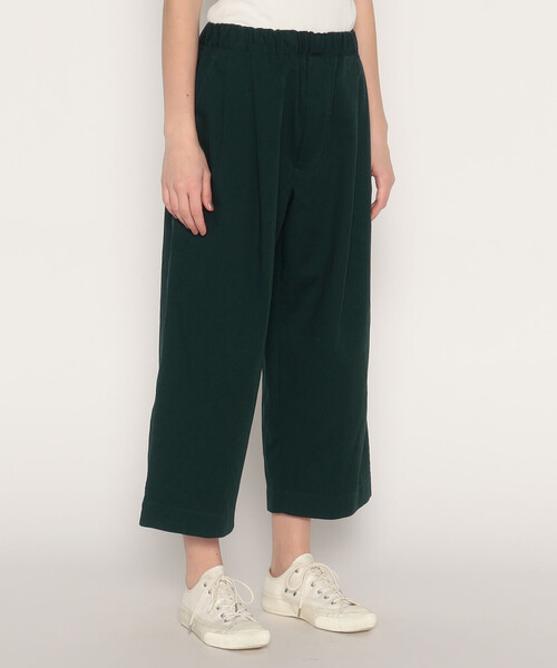 DANTON(ダントン)の「WOMEN'S T/C TWILL EASY CROPPED PANTS(チノパンツ・レディース・チャコール/グリーン/ネイビー/ベージュ・38/36)」の9枚目の写真