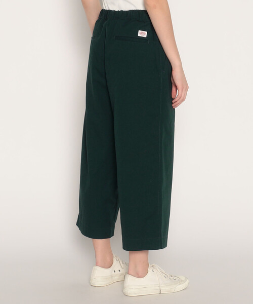 DANTON(ダントン)の「WOMEN'S T/C TWILL EASY CROPPED PANTS(チノパンツ・レディース・チャコール/グリーン/ネイビー/ベージュ・38/36)」の11枚目の写真