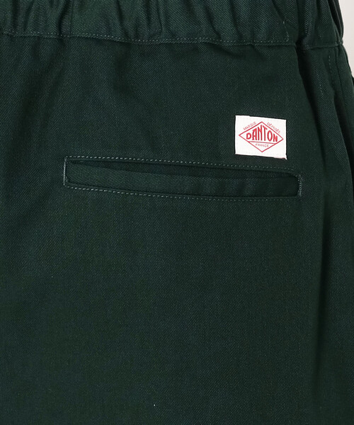 DANTON(ダントン)の「WOMEN'S T/C TWILL EASY CROPPED PANTS(チノパンツ・レディース・チャコール/グリーン/ネイビー/ベージュ・38/36)」の16枚目の写真