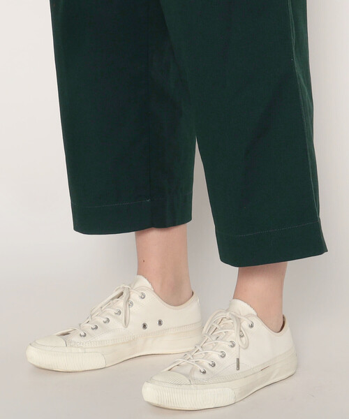 DANTON(ダントン)の「WOMEN'S T/C TWILL EASY CROPPED PANTS(チノパンツ・レディース・チャコール/グリーン/ネイビー/ベージュ・38/36)」の18枚目の写真