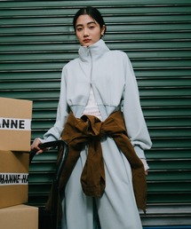 HANNE（アン）の「Wジップトラックジャケット（ブルゾン）」