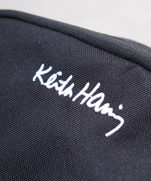 Keith Haring(キース・ヘリング)の「JUNESELECT Keith Haring キースヘリング ウエストバッグ(ボディバッグ/ウエストポーチ・メンズ・ブラック・FREE)」の8枚目の写真