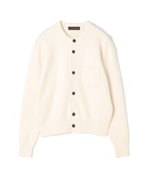 CABaN（キャバン）の「CABaN コットンカシミヤ ポケットクルーネックカーディガン（ニット/セーター）」