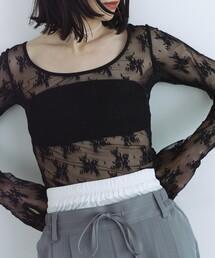 Firsthand | Firsthand/ファーストハンド バックオープン チュールレースプルオーバー(その他トップス)