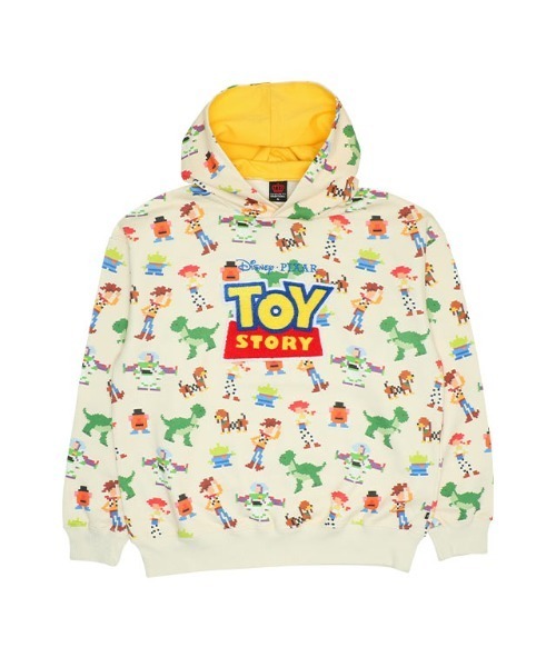 Disney（ディズニー）の「親子お揃い ディズニー トイ・ストーリー 総柄パーカー 9201A（パーカー・メンズ・ブラック/ホワイト・XL/L/M/S）」の4枚目の写真