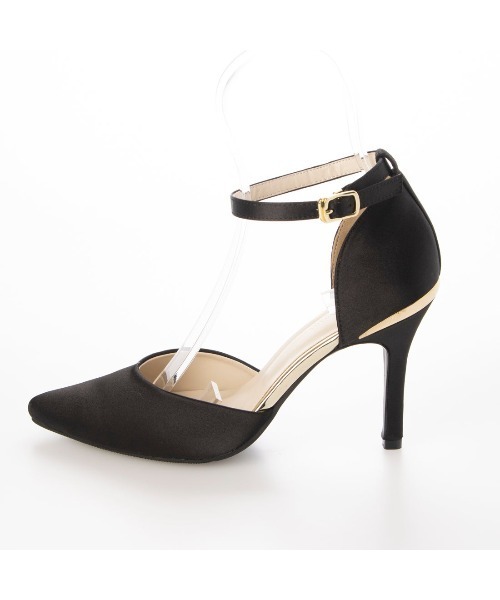 Miminy Piminy（ミミニー ピミニー）の「MiminyPiminy(ミミニーピミニー)9cmヒールセパレートポインテッドトゥパンプス（パンプス・レディース・ブラック/ブラック系その他/シルバー/シルバー系その他・S/M/L/LL）」の18枚目の写真