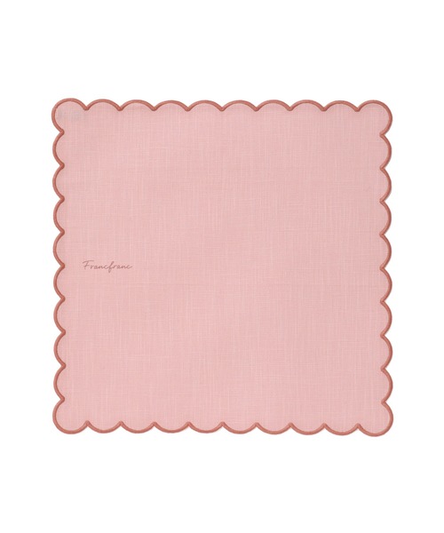 Francfranc（フランフラン）の「キッチンクロス フリル ロゴ ピンク（キッチンツール・レディース・ピンク・FREE）」の6枚目の写真