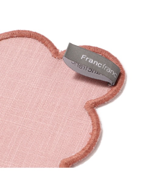 Francfranc（フランフラン）の「キッチンクロス フリル ロゴ ピンク（キッチンツール・レディース・ピンク・FREE）」の5枚目の写真