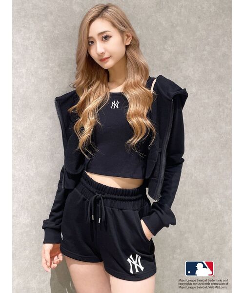 MLB（メジャーリーグベースボール）の「GYDA【MLB】カップ付きアメスリトップス（タンクトップ・レディース・グレー/オフホワイト/ブラック・FREE）」の15枚目の写真